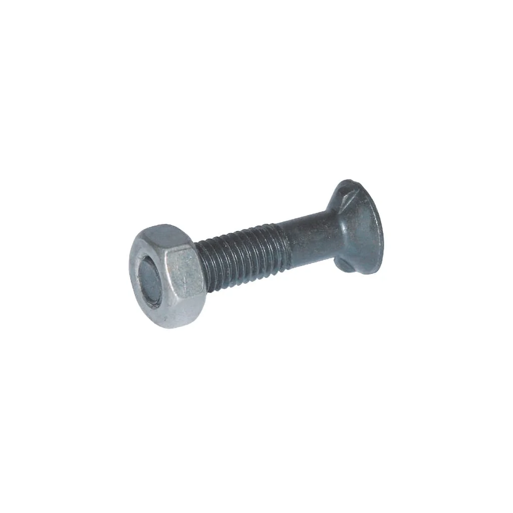 Șurub și piuliță de plug M12x50, 2 Nib DIN11014 cl. 8.8 12502N