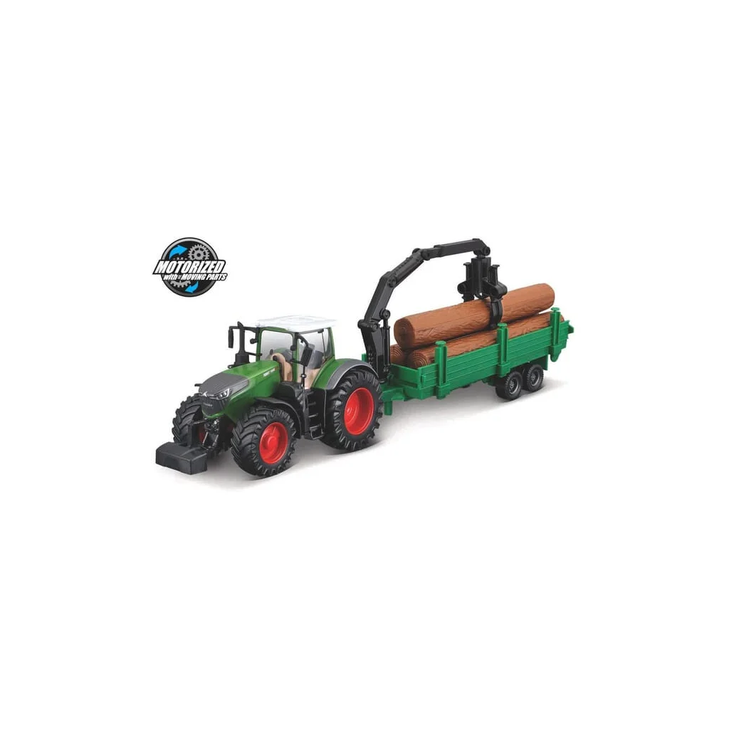 Tractor Fendt 1050 Vario + transportor copaci