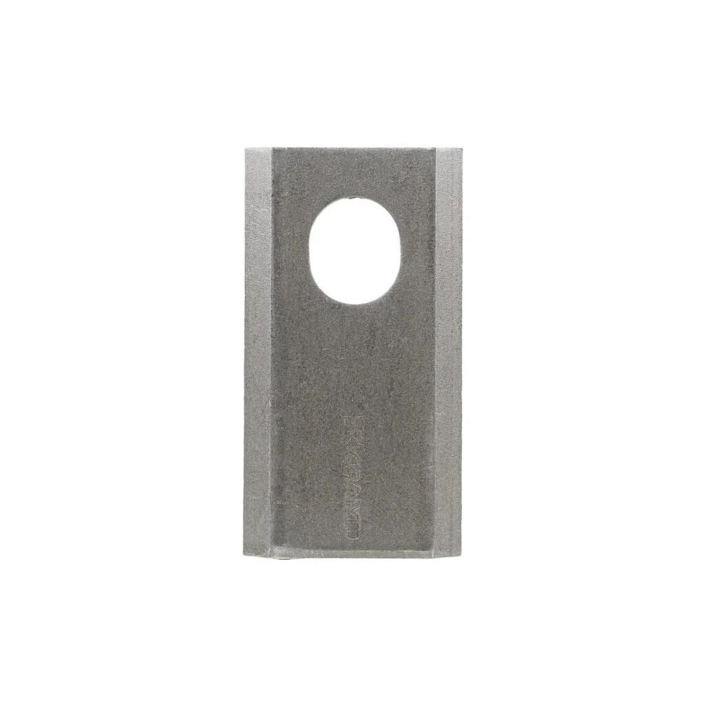 Lamă cositoare stânga/dreapta 93x50x4mm orificiu 24x20mm oval pachet 25 buc. potrivită pentru Kongskilde JF/Stoll 13800001KR