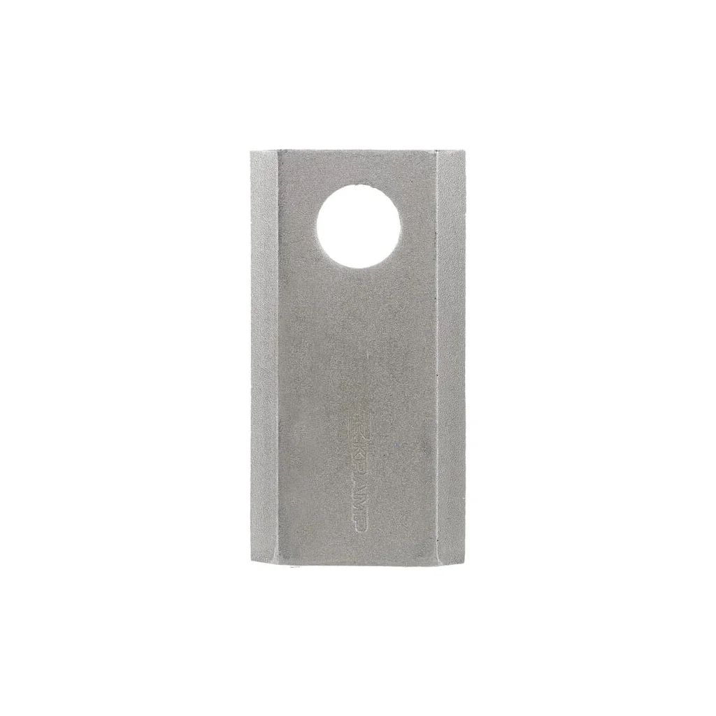 Lamă cositoare stânga/dreapta 97x50x4mm orificiu 19mm pachet 25 buc. potrivită pentru Kongskilde JF/Stoll 13800025KR