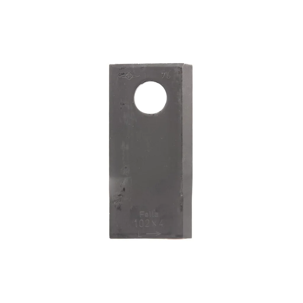 Lamă cositoare stânga 102x48x4mm orificiu 19mm pachet 25 buc. potrivită pentru Fella 140693