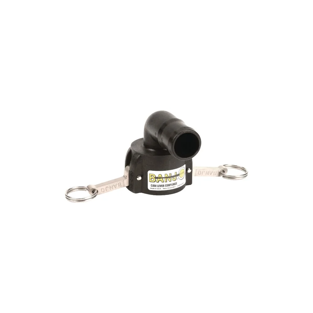 Camlock 1 1/2" mamă x capăt furtun 1 1/2" 90° Banjo 150C90