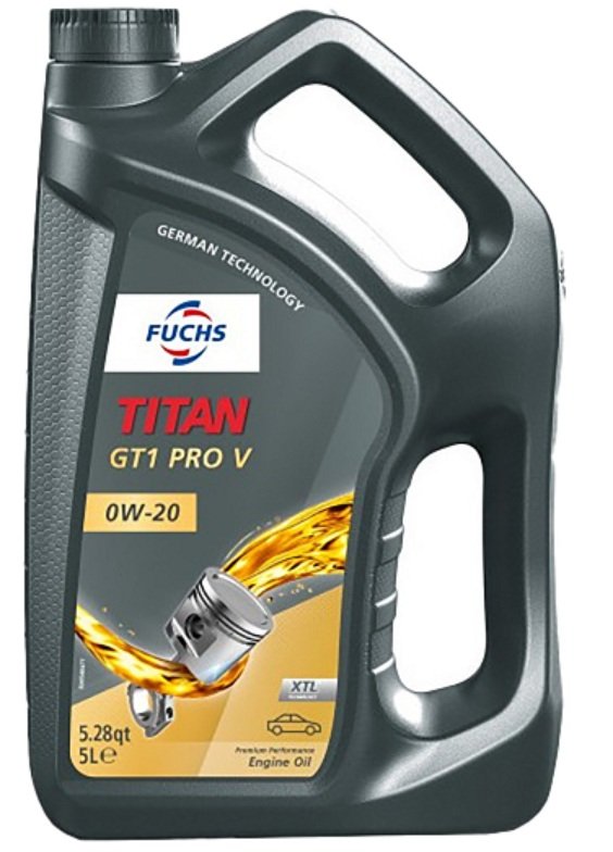 ULEI MOTOR TITAN GT1 PRO V 0W-20 5L FUCHS