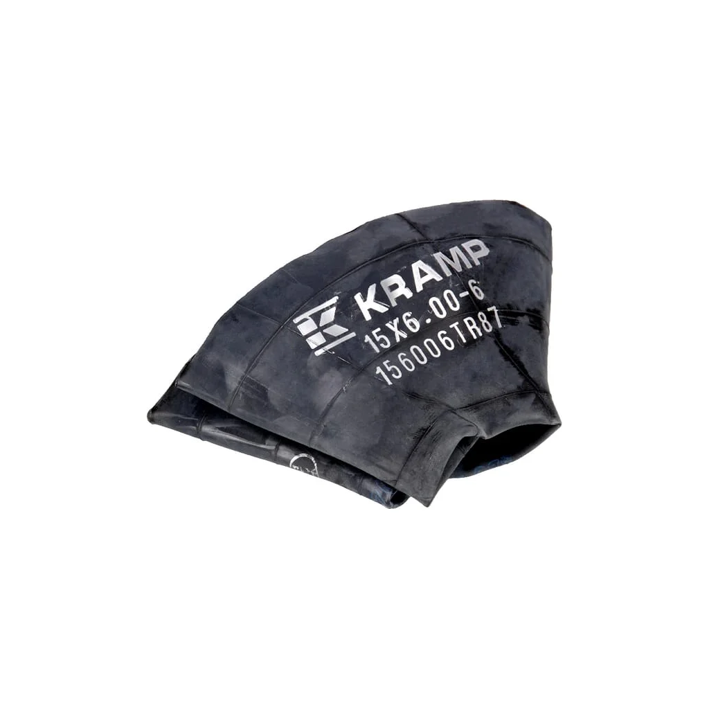 Cameră anvelopă pentru jantă diametru 6" 15x6.00-6 cu valvă curbată 90° TR87 156006TR87