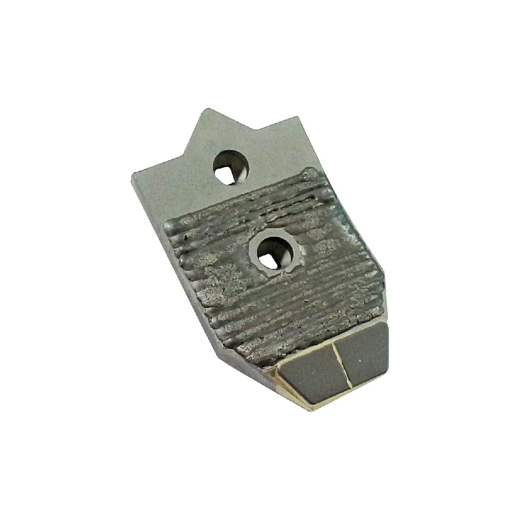 Brăzdar cultivator 215x127x20mm întărit plat 2 orificii potrivit pentru Unia 1738050060CN