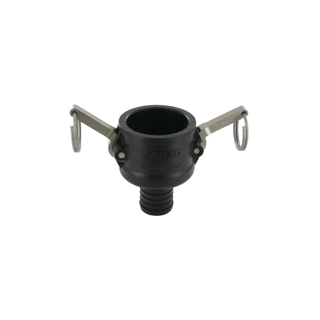 Cuplă Camlock tip C 1 1/2", conexiune furtun 32mm, polipropilenă 18106C5