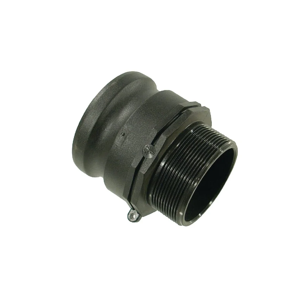 Cuplă Camlock tip F 3" filet tată 2 1/2" polipropilenă 18109F8