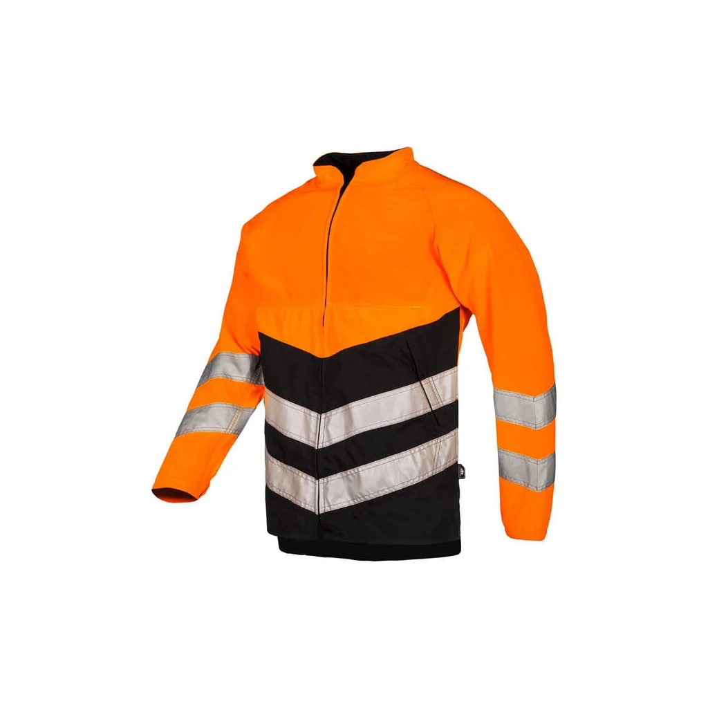 Jachetă protecție motofierăstrău reflectorizantă Hi-vis portocalie/neagră S BasePro SIP 1RI1OBS