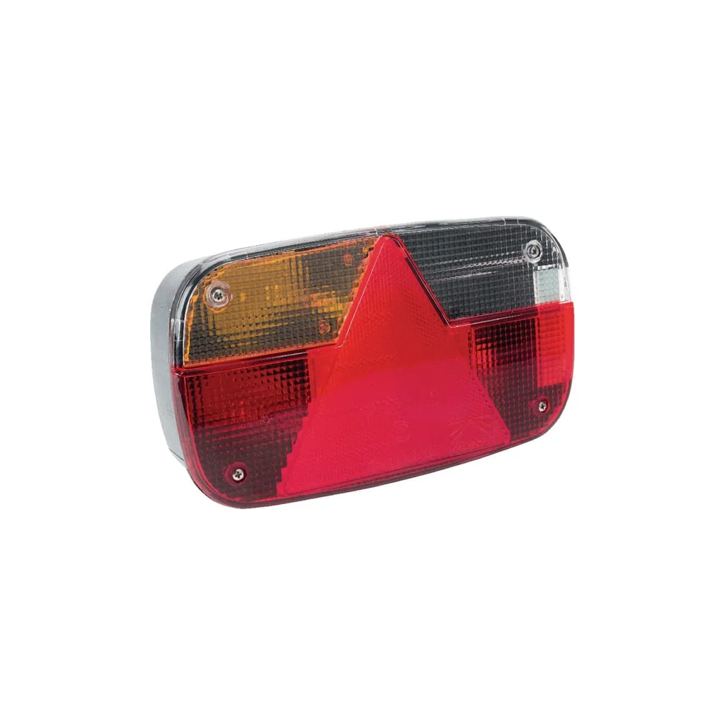 Lumină spate Multipoint III stânga cu iluminarea numărului cu stop de ceață cu conector cu baionetă 12V 248000007