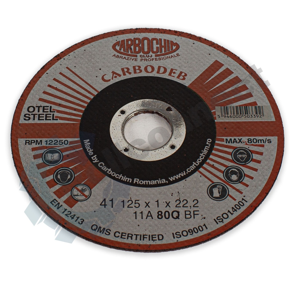 Disc debitare metal 125x1.5x22.2 mm