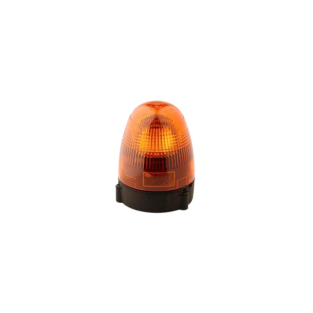 Girofar rotativ halogen rotund 24V galben montare cu șurub diametru 130mm x174mm Hella 2RL007337011