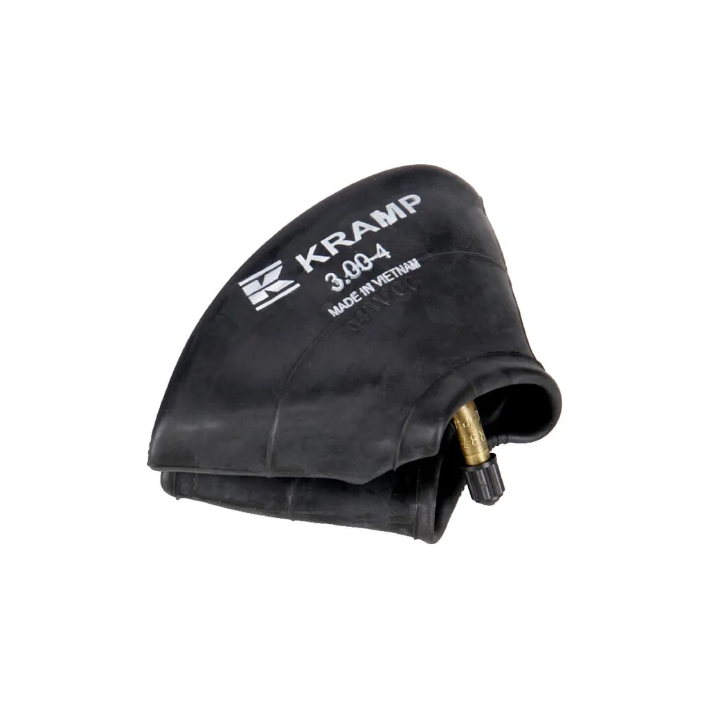Cameră anvelopă pentru jantă diametru 4" 3.00-4 / 4.00-4 cu valvă curbată 90° TR87 3004TR87