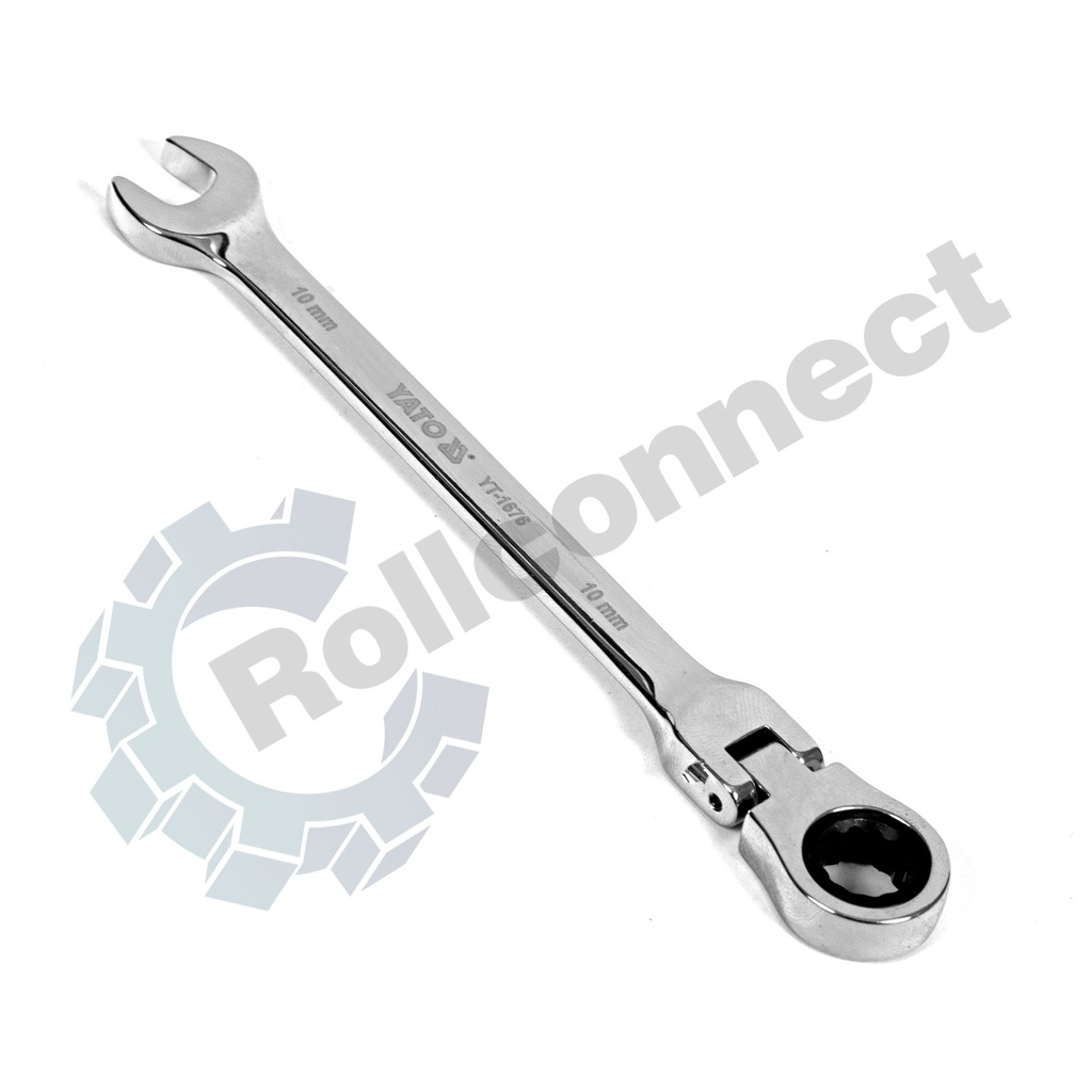 Cheie combinată articulată cu clichet 10 mm