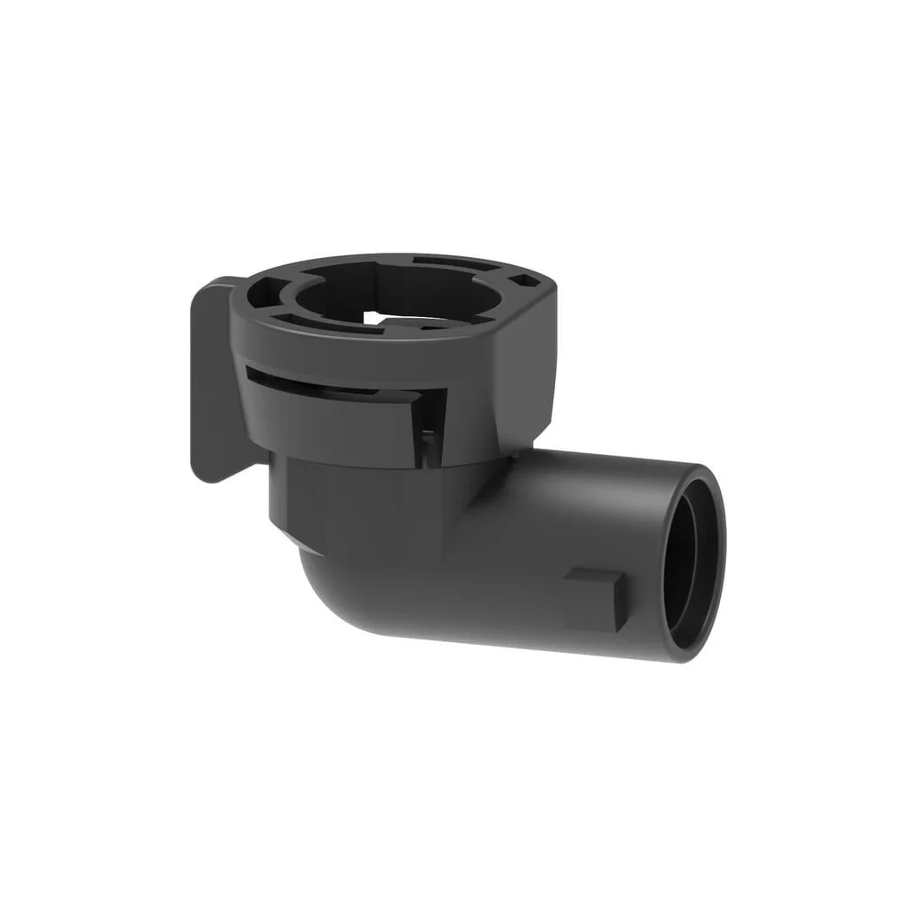 Racord rapid pentru cap de 90°, femelă - mascul negru 40291401
