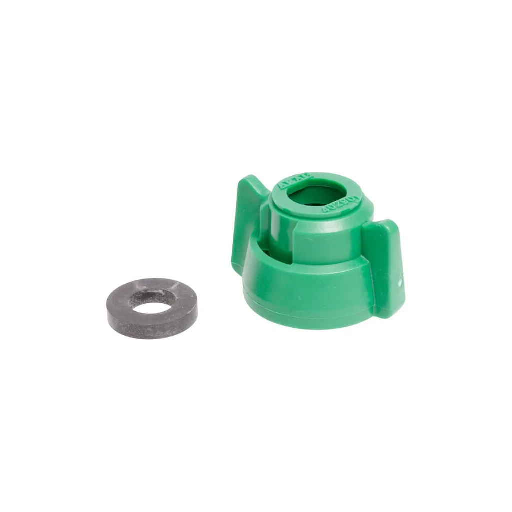 Capac duză baionetă SW11 verde cu garnitură 25 buc. Arag 40290105P025