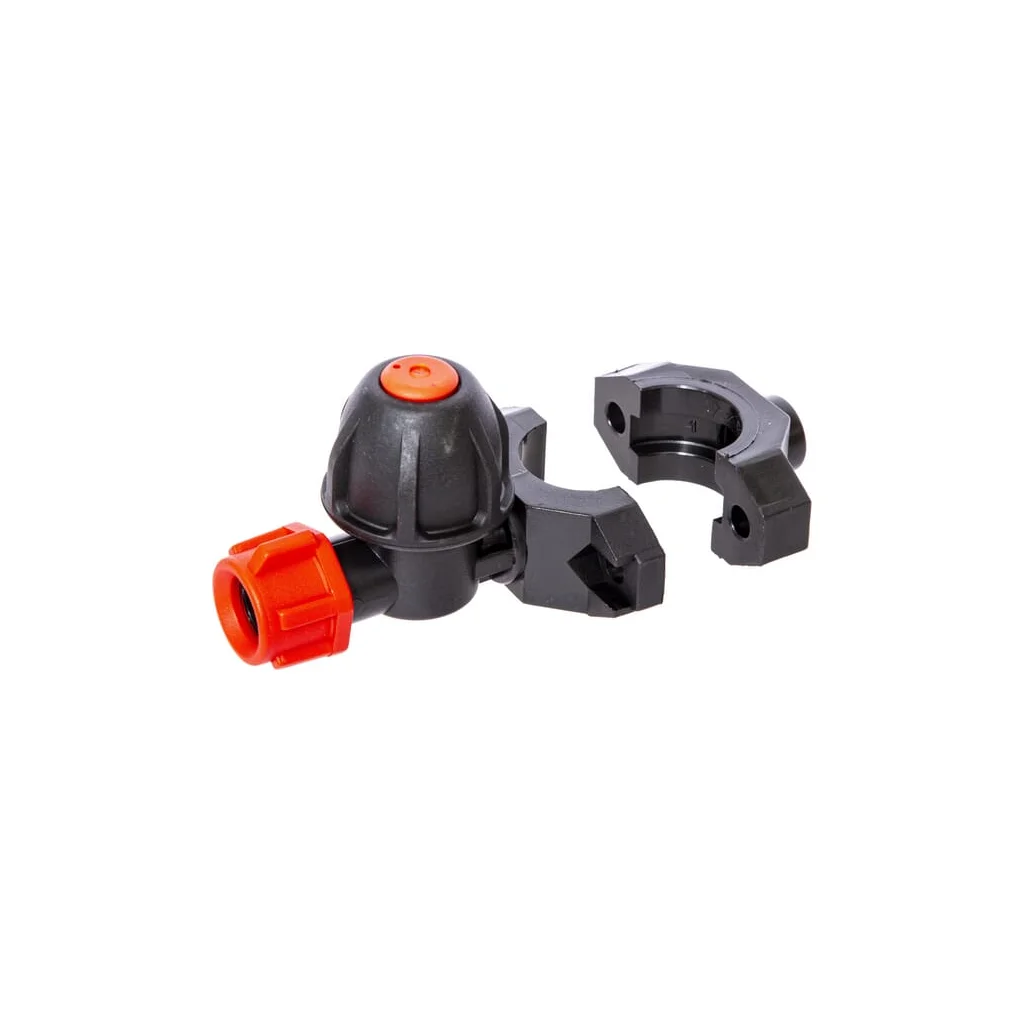Suport duză dcv 3/8" BSP, clemă tub 3/4" 402055