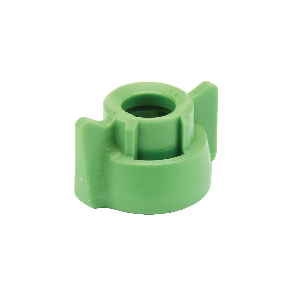Capac duză baionetă diametru 12,6 verde cu garnitură 25 buc. Arag 40290409P025