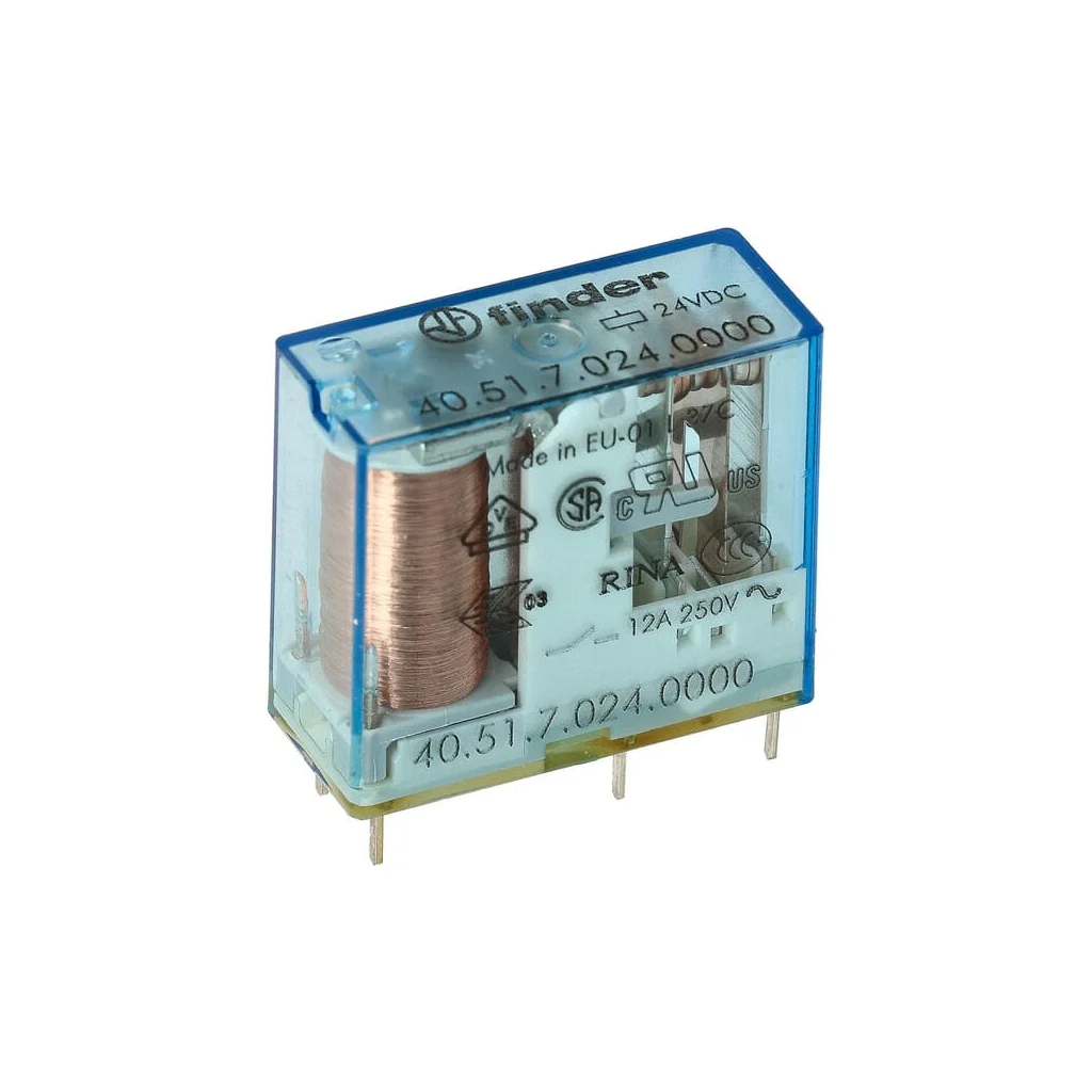 PCB / Plug-in rel.5mm.pinning 1CO 10A/18V DC SENS / Agni 405170180000