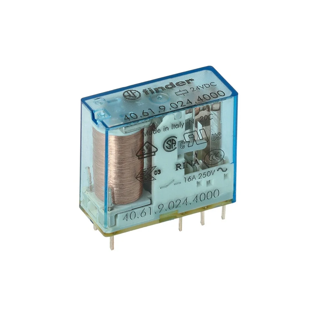 PCB/Releu modular 5mm.pinning 1CO 16A/12V DC SENS/AgSnO2 406190124000