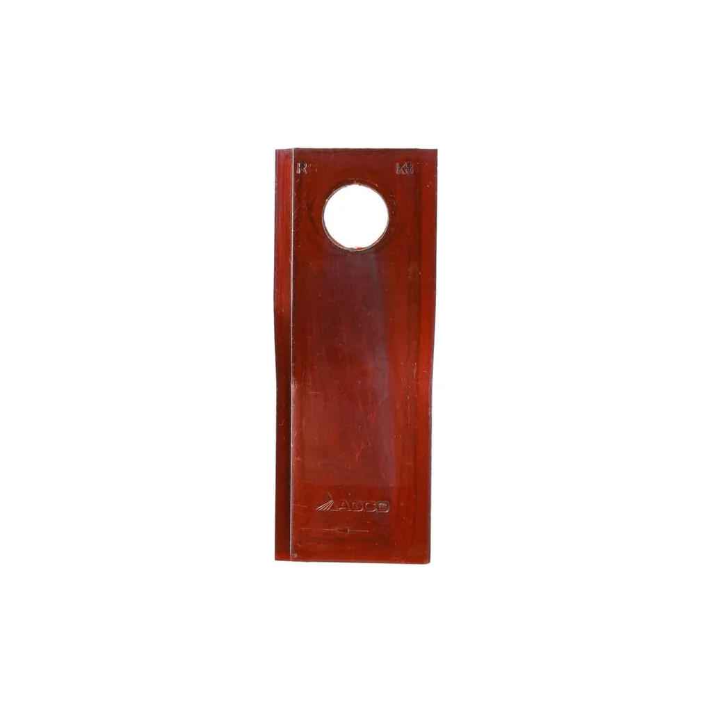 Lamă cositoare dreapta 120x48x4mm orificiu 18,5mm pachet 25 buc. potrivită pentru Lely 4120114740