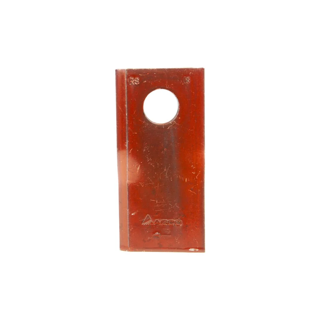 Lamă cositoare dreapta 100x47x4mm orificiu 18,5mm pachet 25 buc. potrivită pentru Lely 4122019960