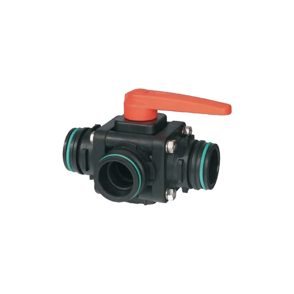 Robinet cu bilă 3 căi T6 DN 32mm 453014S66