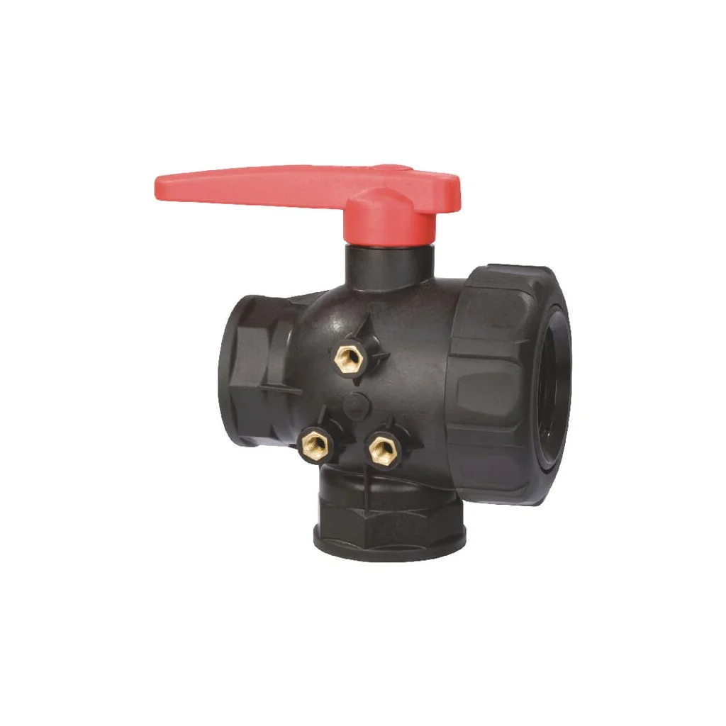 Robinet cu bilă 3 căi 1 1/2" continuu 45531116