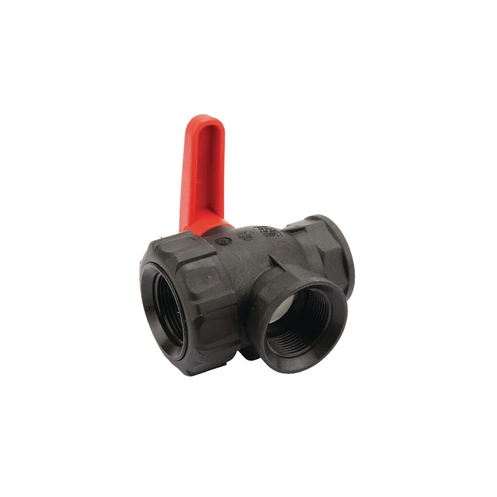 Robinet cu bilă 3 căi 1 1/4" continuu 45531115
