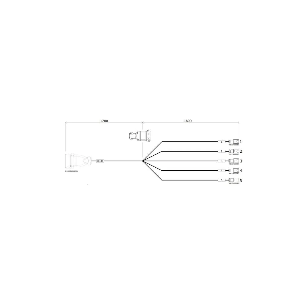 Cablu 5W 2O IBX100 4679000195