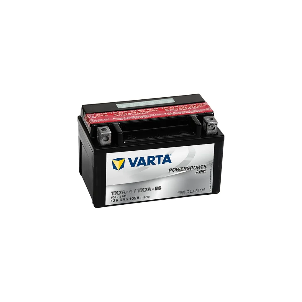 Baterie 12V 6Ah 105A AGM Powersports VARTA 506015011I314PS