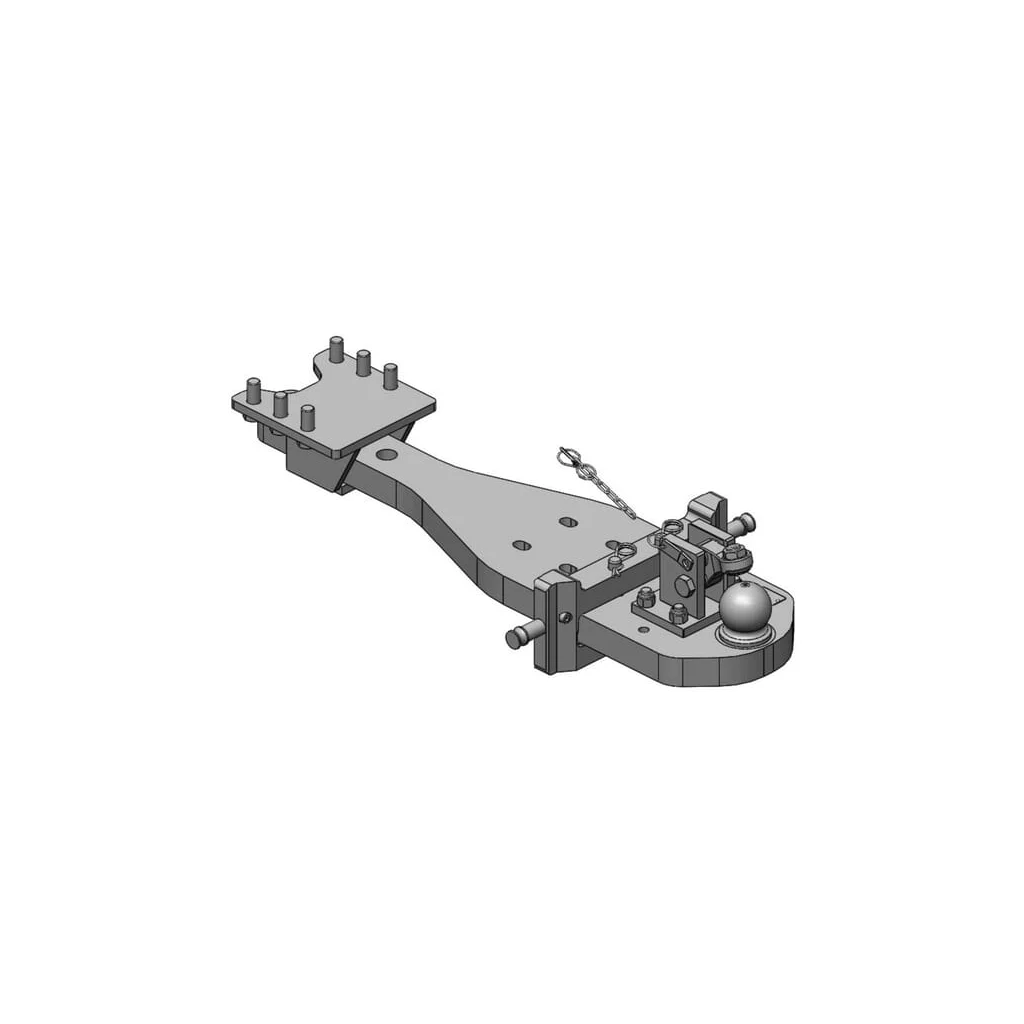 Bară de tracțiune K80® Heavy Duty potrivită pentru John Deere 6175R, 6195R, 6215R SET 009603870SETA17