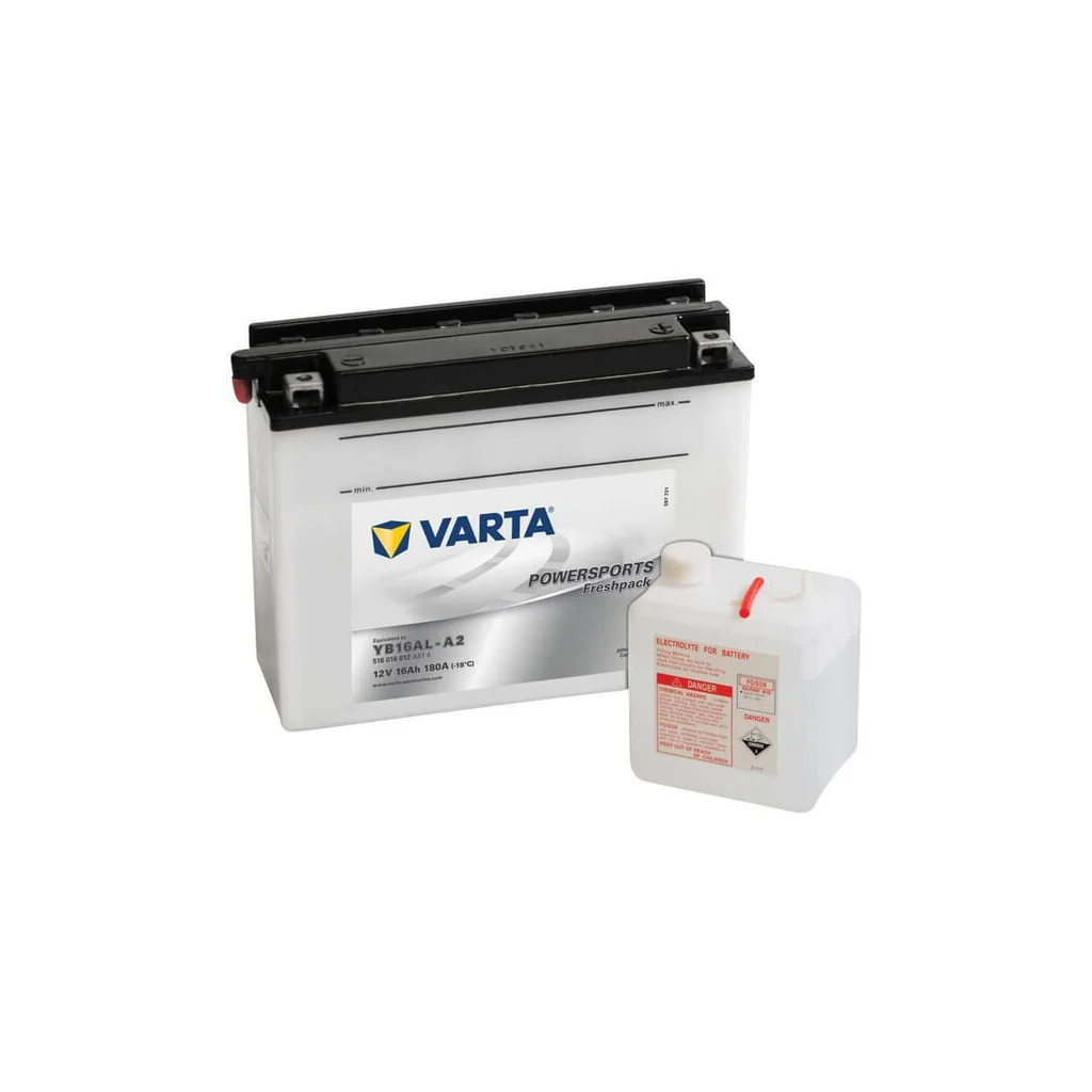 Baterie 12V 16Ah 180A Powersports Freshpack VARTA 516016018I314PS
