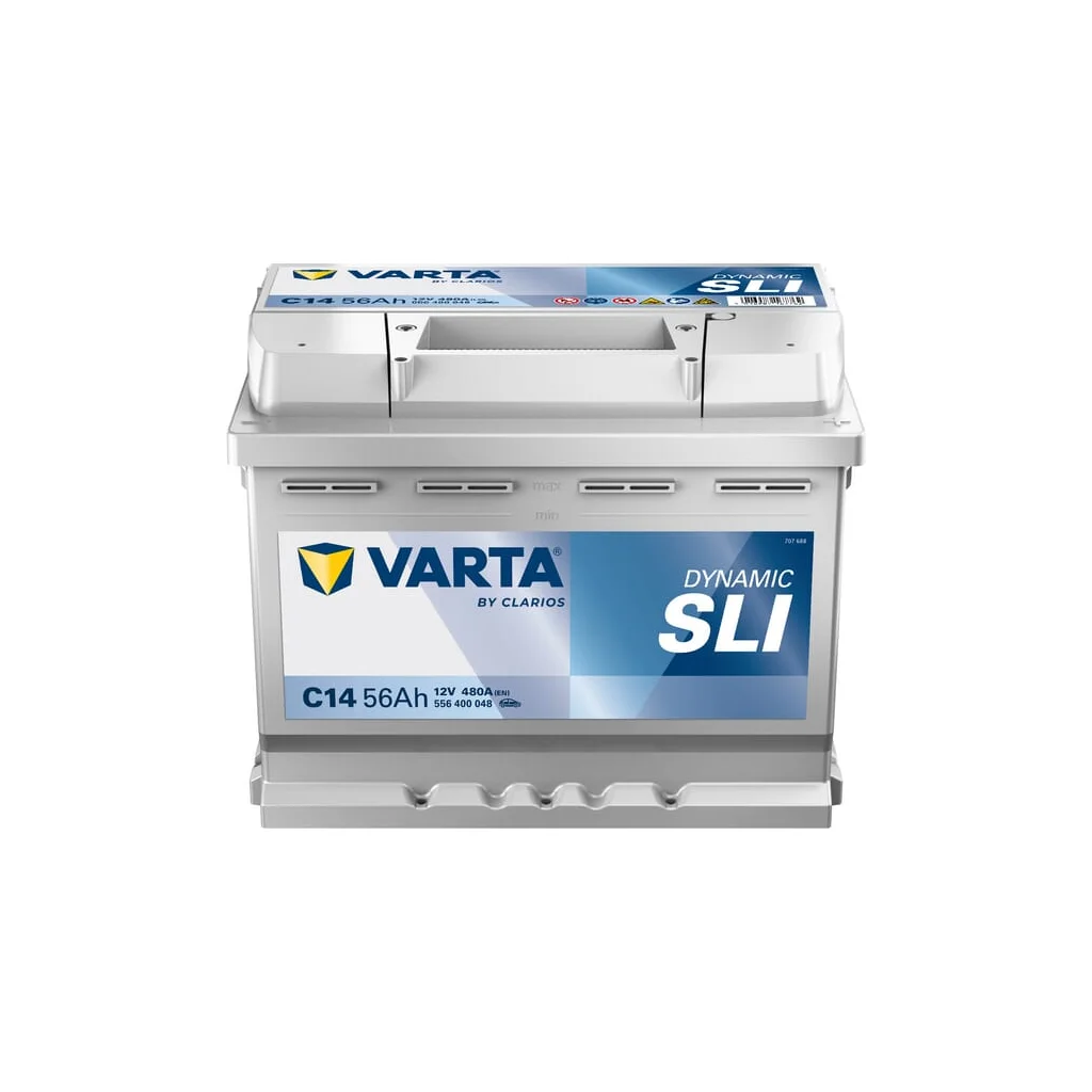 Baterie 12V 56Ah 480A C14 VARTA Dynamic SLI 556400048