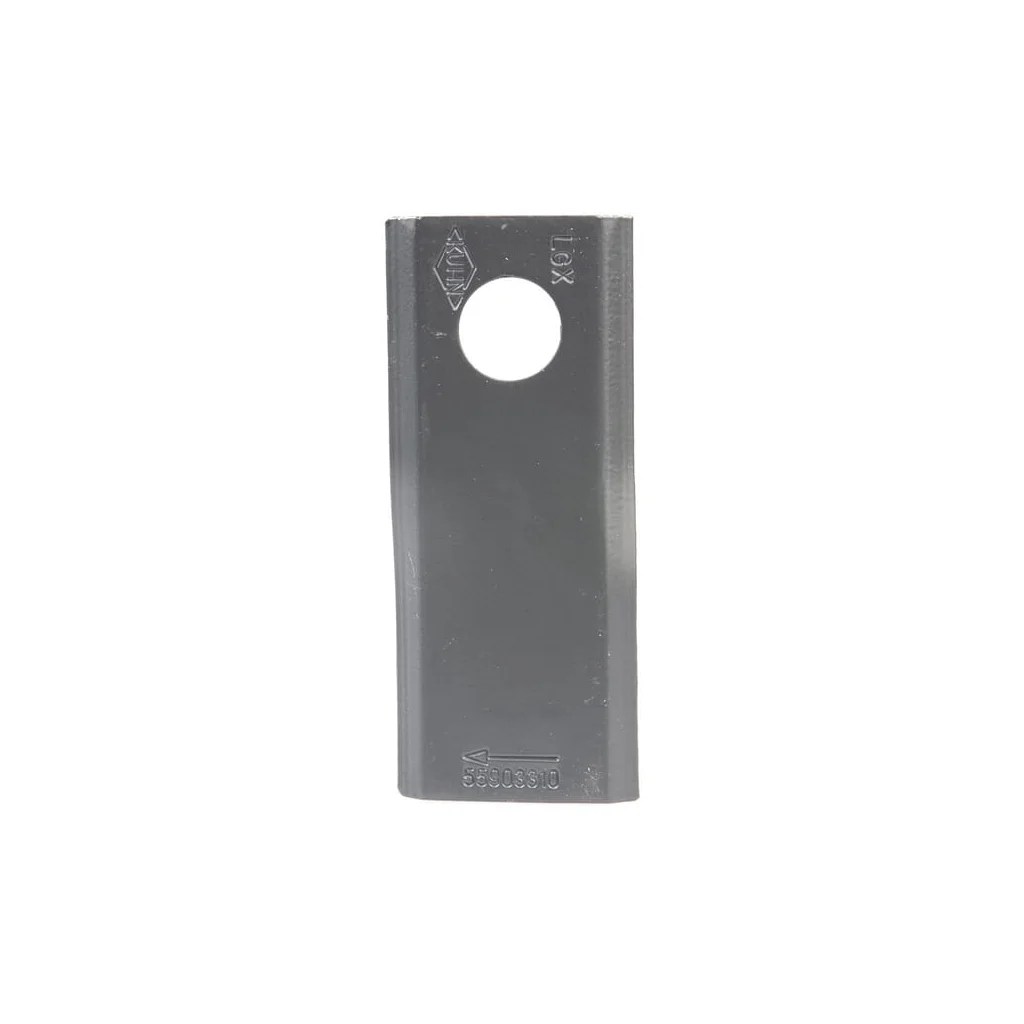 Lamă cositoare dreapta 107x45x4mm orificiu 18,25mm pachet 25 buc. potrivită pentru Kuhn 55903310