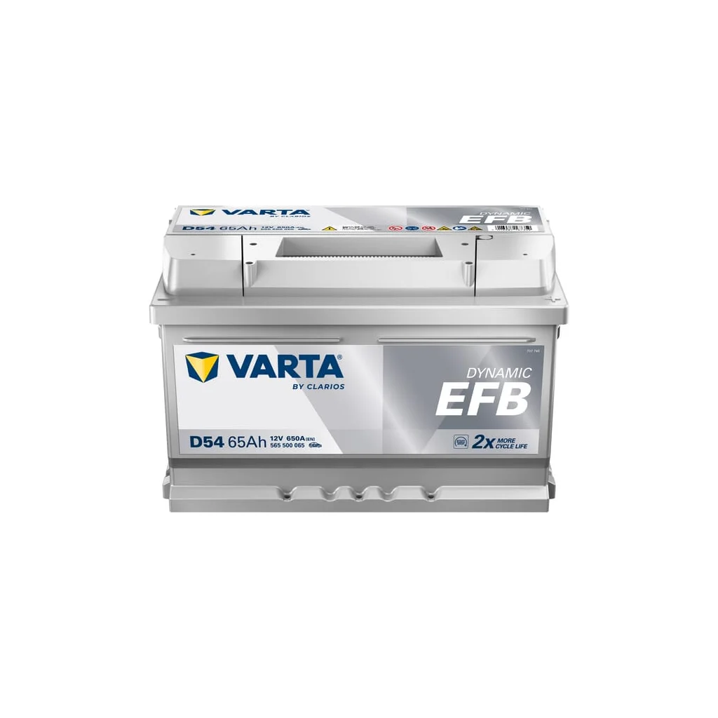 Baterie 12V 65Ah 650A D54 VARTA Dynamic EFB 565500065