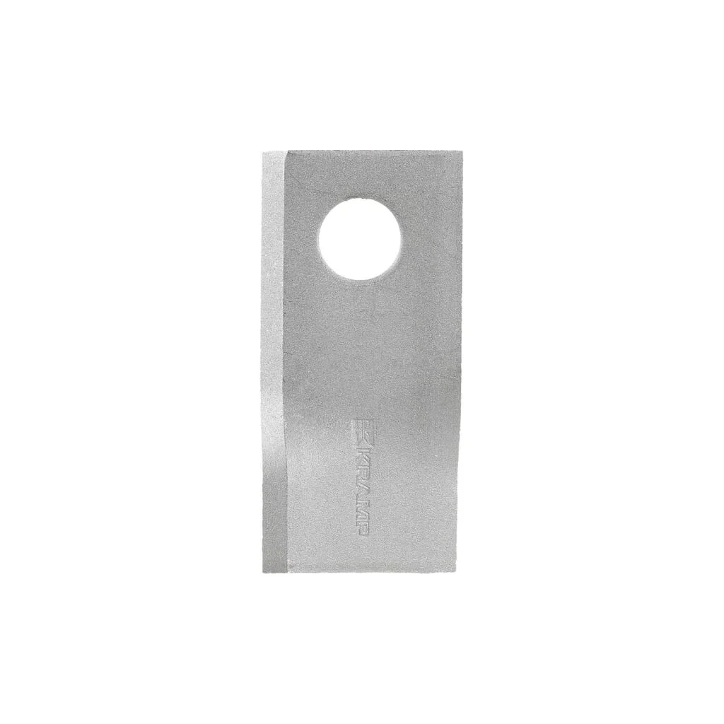 Lamă cositoare stânga 100x48x3mm orificiu 19mm pachet 25 buc. potrivită pentru Pöttinger/Niemeyer 570413KR