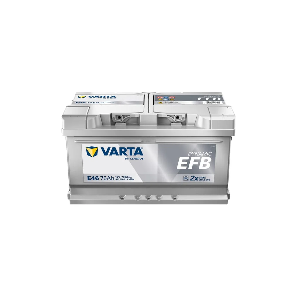 Baterie 12V 75Ah 730A E46 VARTA Dynamic EFB 575500073