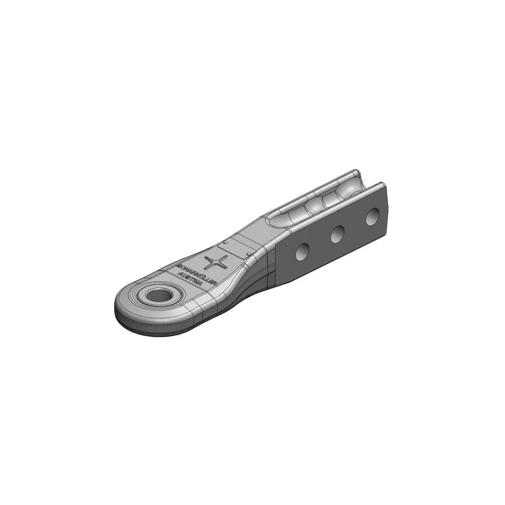 Ochet de remorcare Cat. 2 diametru 33mm H-Schaft 80x60 3 găuri diametru 25mm 006511500A01