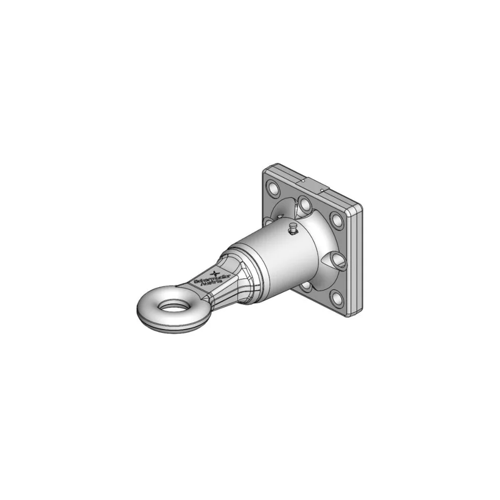 Ochet de remorcare pivotant cu diametrul de 50 mm F2 145x145 006546220A02