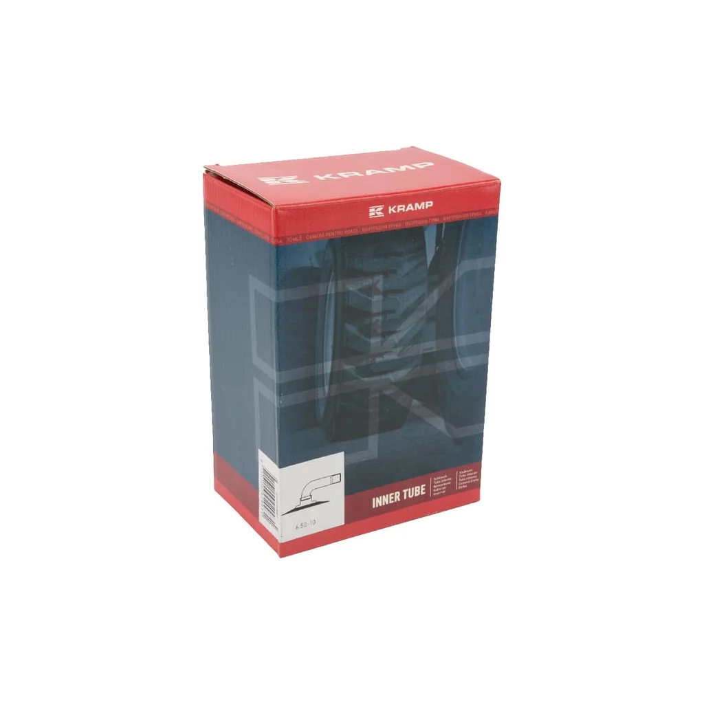 Cameră anvelopă pentru jantă diametru 10" 6.50-10 cu valvă curbată 90° TR87 65010TR87