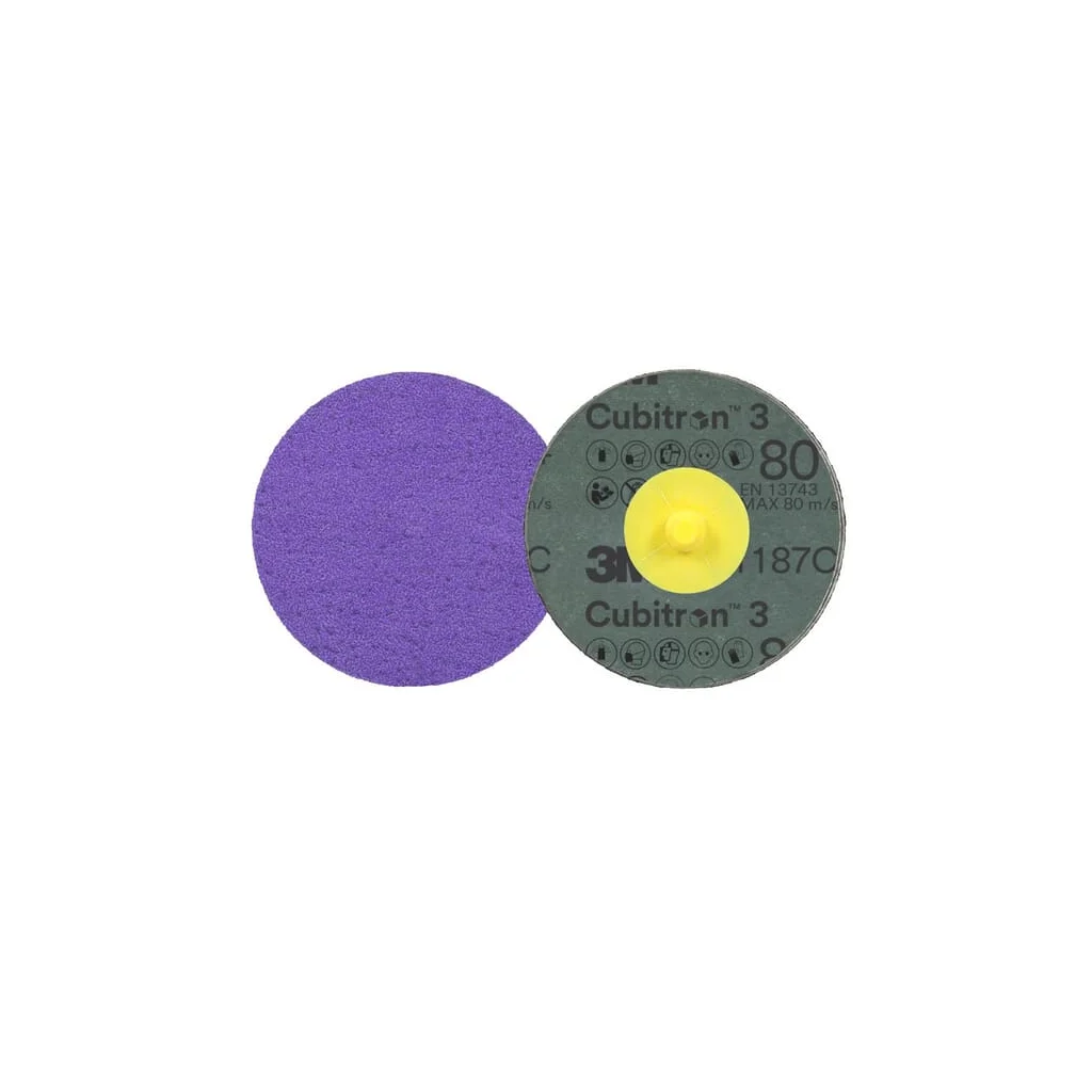 Disc fibră Cubitron™ 3 Roloc™ 1187C 76mm K80 7100332088