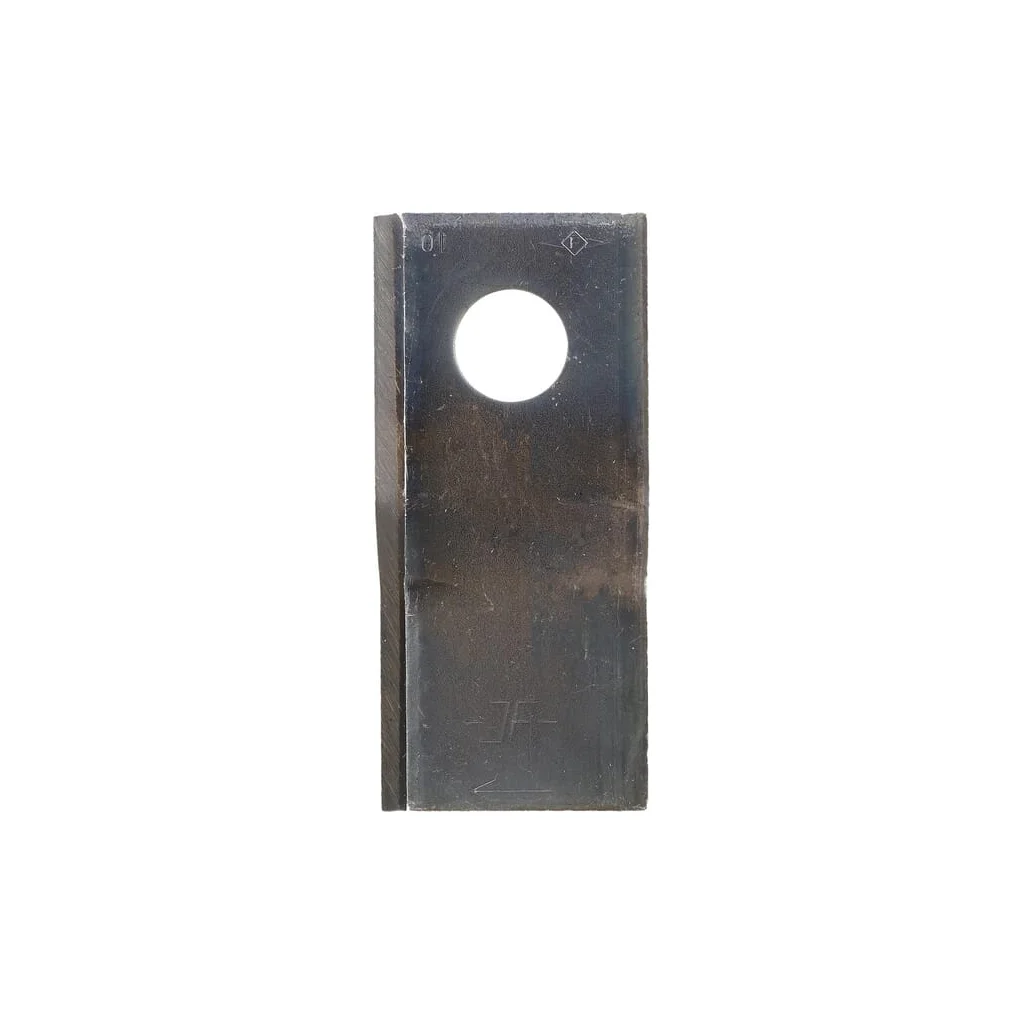 Lamă cositoare dreapta 106x49x4mm orificiu 19mm pachet 25 buc. potrivită pentru Kongskilde JF/Stoll 8113800063