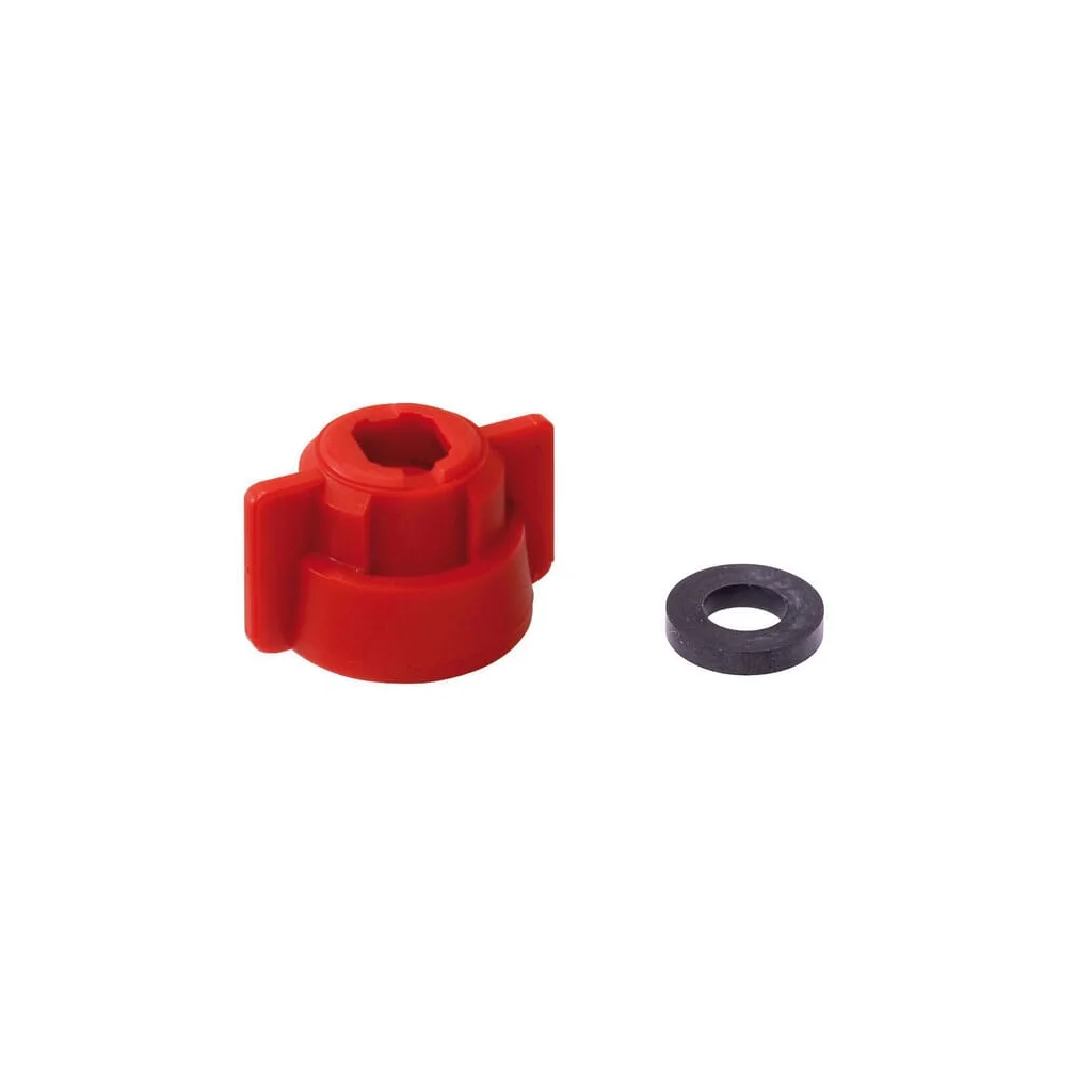 Capac duză baionetă SW10/8 roșu cu garnitură 25 buc. Geoline 8253076P025