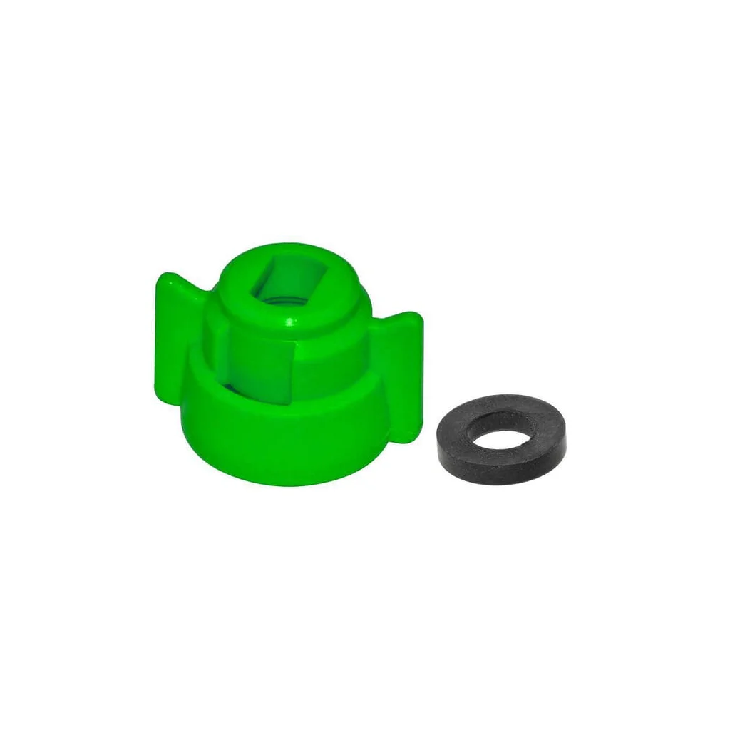 Capac duză baionetă SW8 verde cu garnitură 25 buc. Geoline 8253002P025