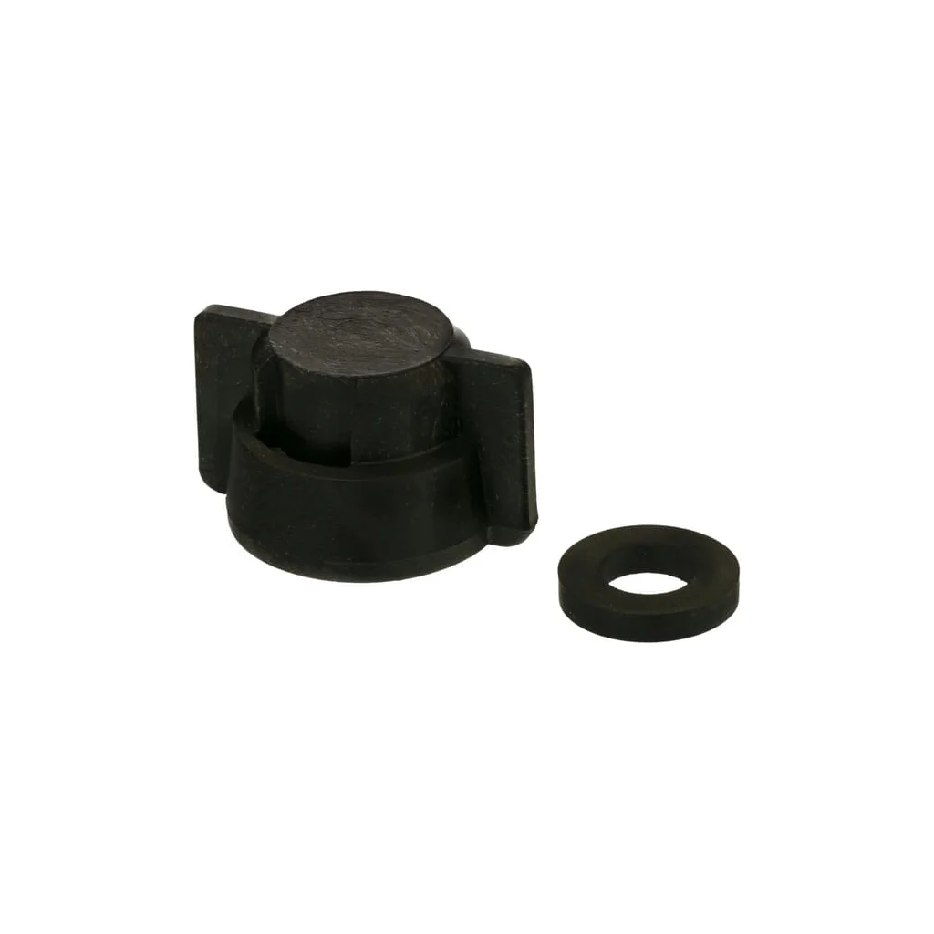 Capac orb baionetă negru cu garnitură 25 buc. Geoline 8253040P025