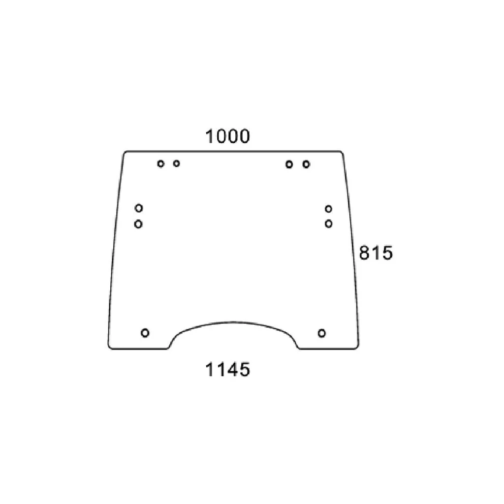 Parbriz frontal 87580303N