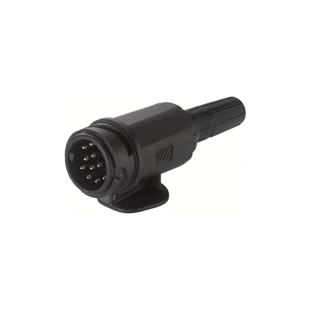 Ștecher de remorcă cu 13 pini, plastic, 12V, tip lung, conectori cu șurub 8JA005951041