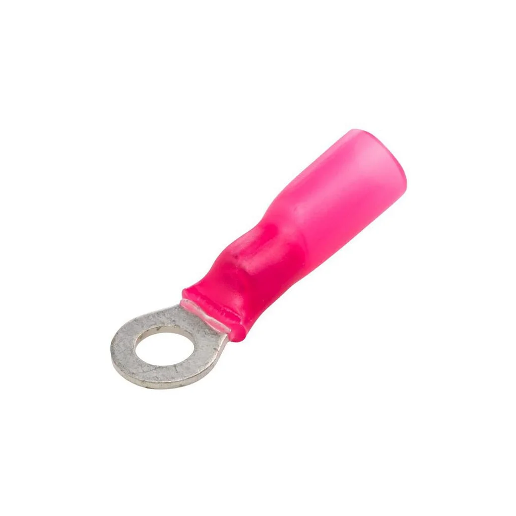Conector inelar, diametru 4.3mm Seria A, roșu, 0.5-1mm² blister (25x), Hella 8KW732570003