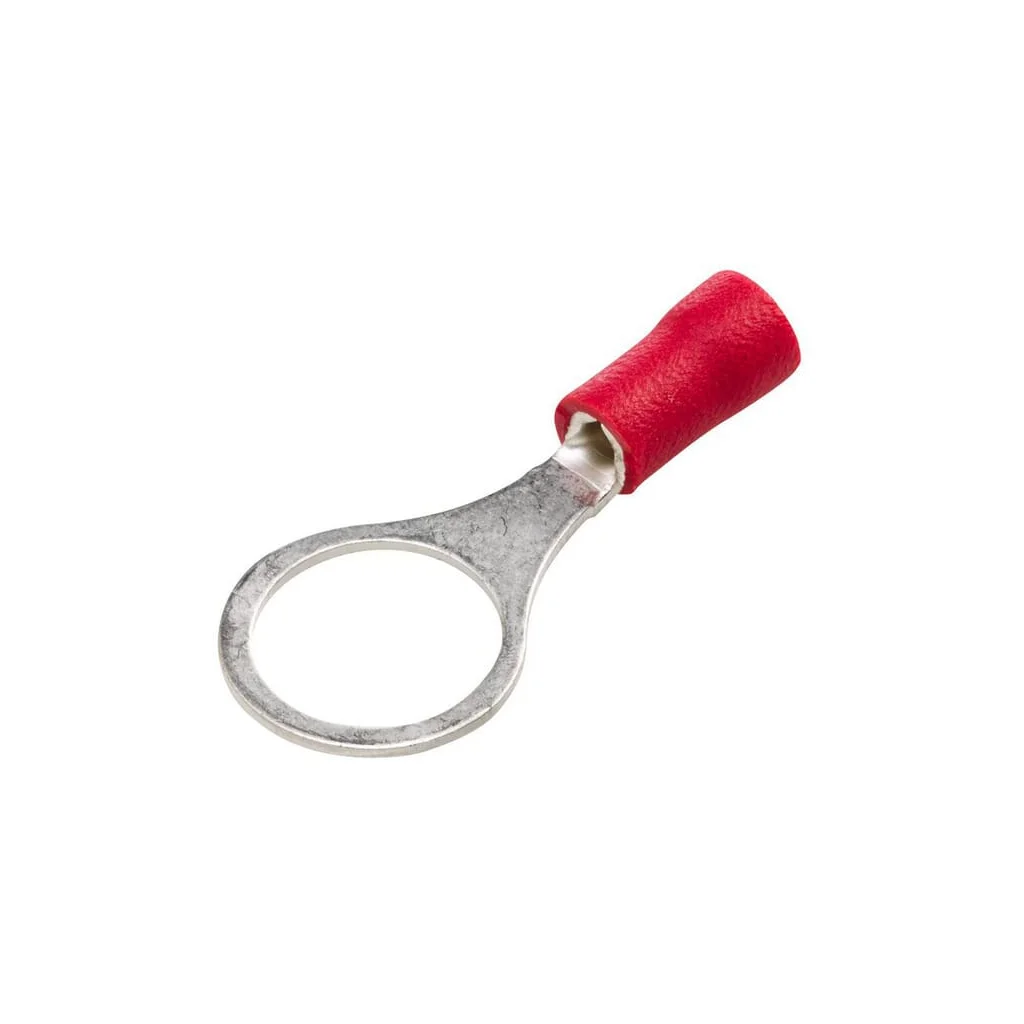 Conector inelar, diametru 10.5mm Seria A, roșu, 0.5-1mm² blister (50x), Hella 8KW744774003