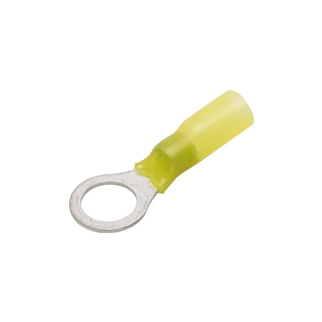 Conector inelar, diametru 10.5mm Seria A, galben, 4-6mm² blister (25x), Hella 8KW744755003